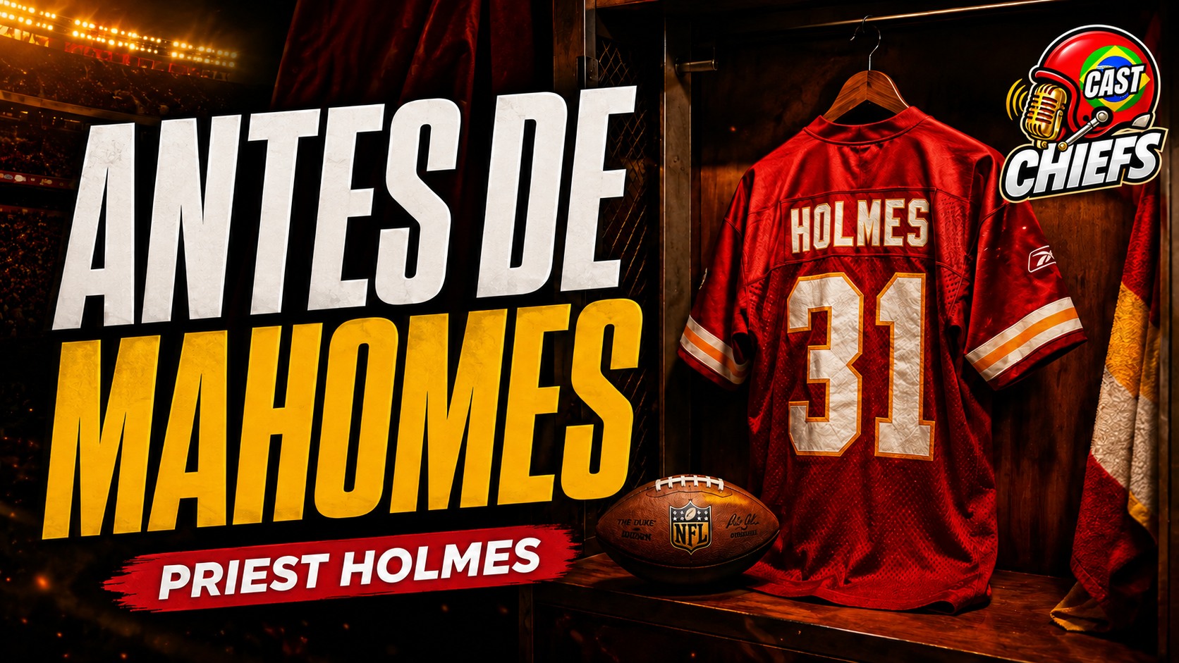 Priest Holmes: a história do running back que marcou os Chiefs